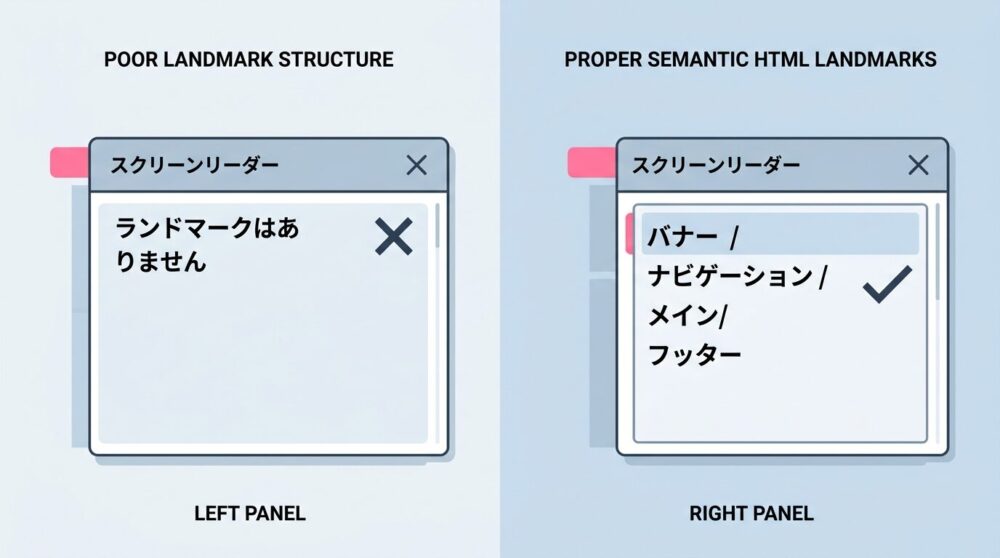 スクリーンリーダーの体験比較