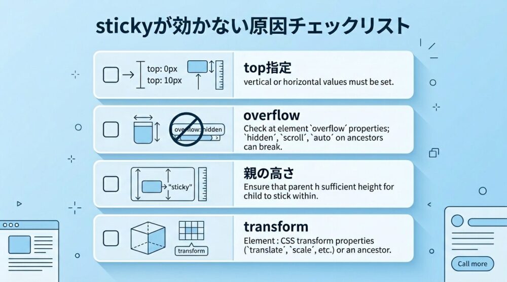 チェックリスト図解